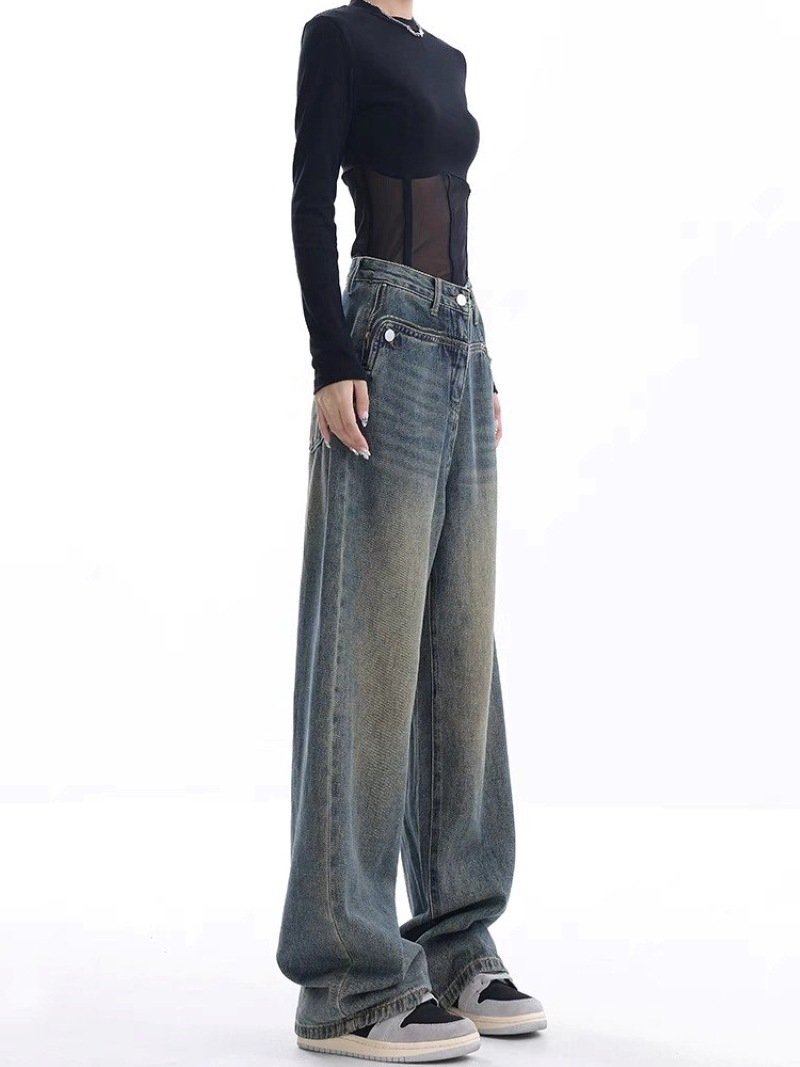 Fashionable New Retro Jeans For Women - Image 3