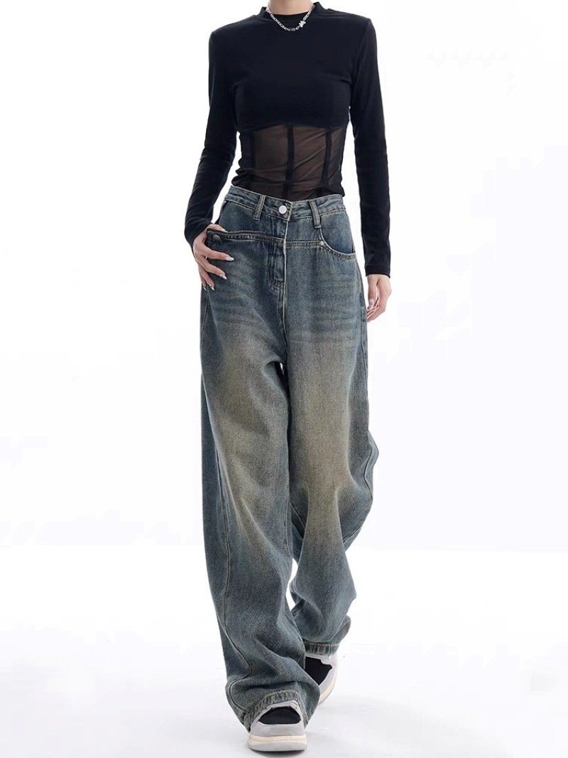 Fashionable New Retro Jeans For Women - Image 7